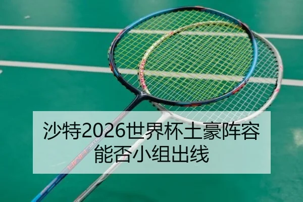 沙特2026世界杯土豪阵容能否小组出线